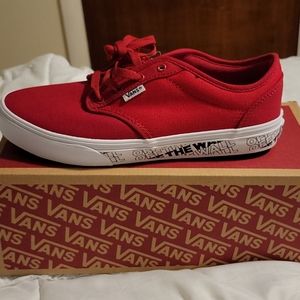 Vans red atwood
